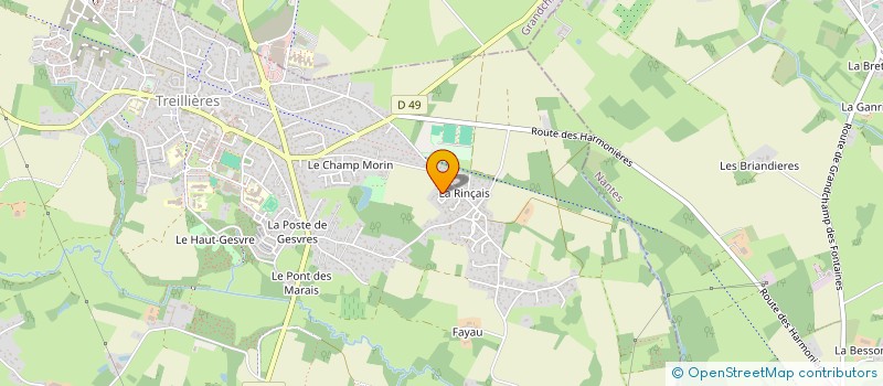 localisation de l'entreprise PKSA PROGOLF  GRANDCHAMP-DES-FONTAINES