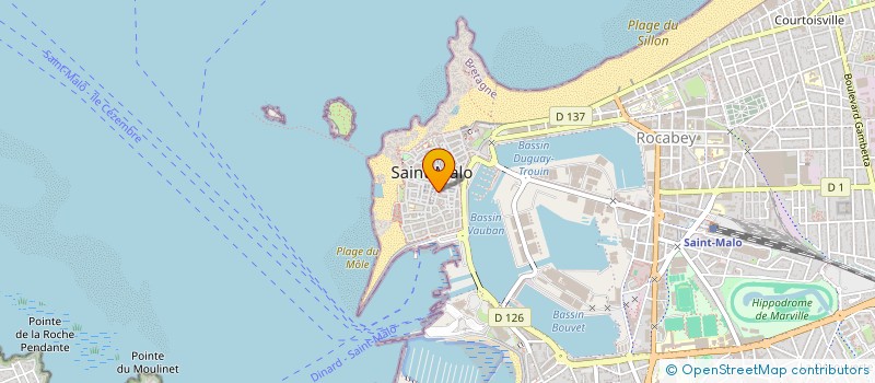 localisation de l'entreprise PKSM  SAINT-MALO