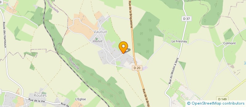 localisation de l'entreprise PKV à DOUDEVILLE