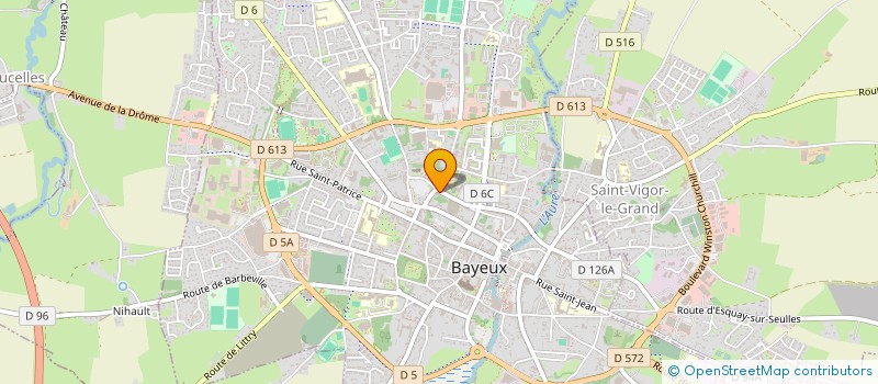 localisation de l'entreprise PL  BAYEUX