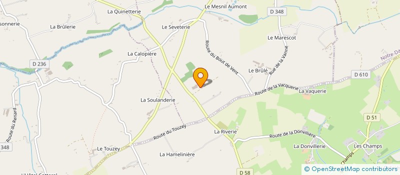 localisation de l'entreprise PL  SAINT-MARTIN-DE-CENILLY