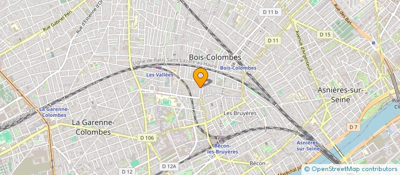 localisation de l'entreprise PL - BC&COACHING à BOIS-COLOMBES