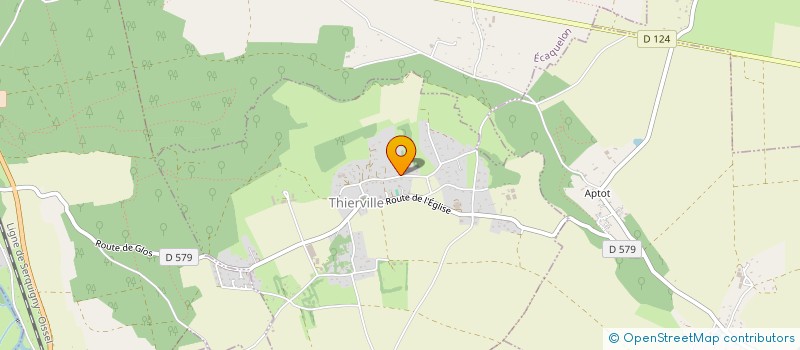 localisation de l'entreprise PL-BSC  THIERVILLE