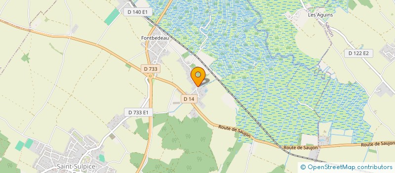 localisation de l'entreprise PL CASETA  SAINT-SULPICE-DE-ROYAN