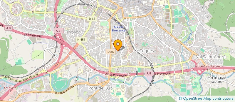 localisation de l'entreprise PL CONSEIL à AIX-EN-PROVENCE