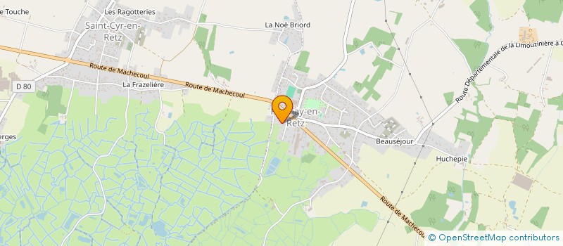 localisation de l'entreprise PL CONSULTING  VILLENEUVE-EN-RETZ