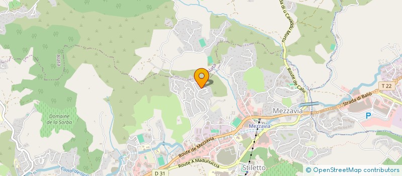 localisation de l'entreprise PL ESPACES VERTS  AJACCIO