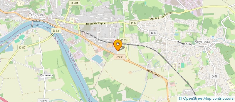localisation de l'entreprise PL EVENTS à REYRIEUX