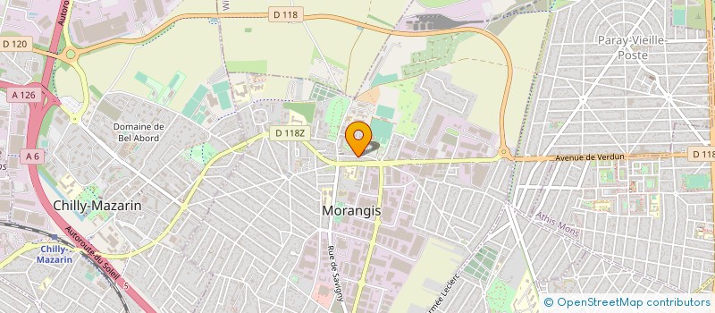 localisation de l'entreprise PL GRAPHIQUE  MORANGIS