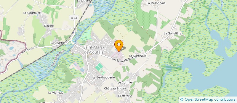 localisation de l'entreprise PL IMMO  SAINT-MARS-DE-COUTAIS