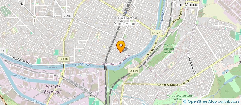 localisation de l'entreprise PL IMMO à SAINT-MAUR-DES-FOSSES