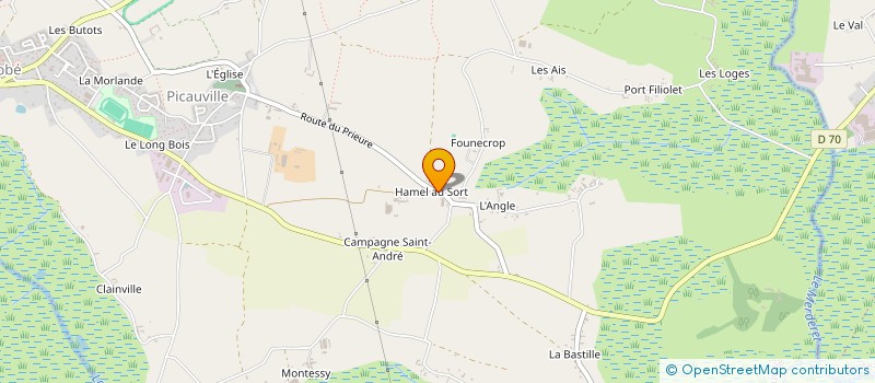 localisation de l'entreprise PL IMMO  PICAUVILLE