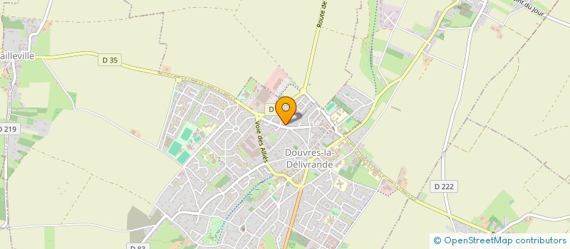 localisation de l'entreprise PL INVESTISSEMENT  DOUVRES-LA-DELIVRANDE