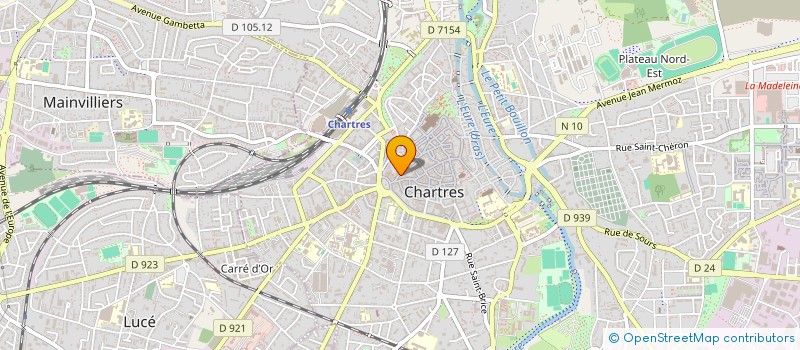 localisation de l'entreprise PL INVESTISSEMENTS à CHARTRES