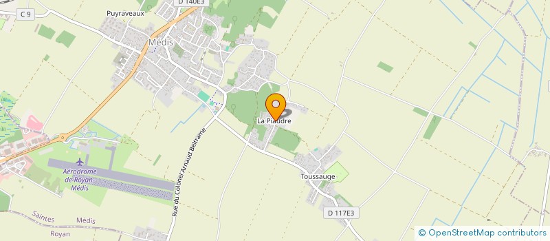 localisation de l'entreprise PL INVESTISSEMENTS  MEDIS