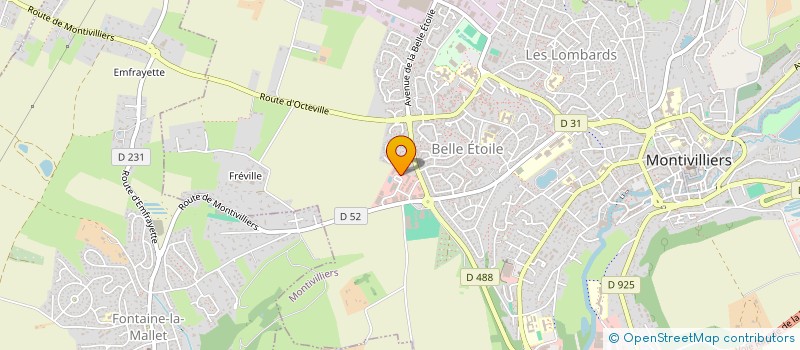 localisation de l'entreprise PL INVESTISSEMENTS  MONTIVILLIERS