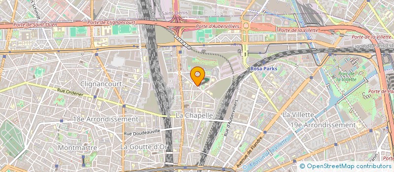 localisation de l'entreprise PL LUMIERE à PARIS