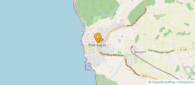 localisation de l'entreprise PL MASS à PORT LOUIS