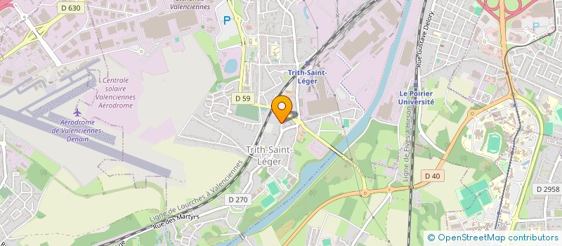 localisation de l'entreprise PL MEDICAL  TRITH-SAINT-LEGER