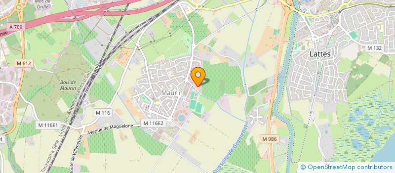 localisation de l'entreprise PL@NET DIFFUSION à LATTES