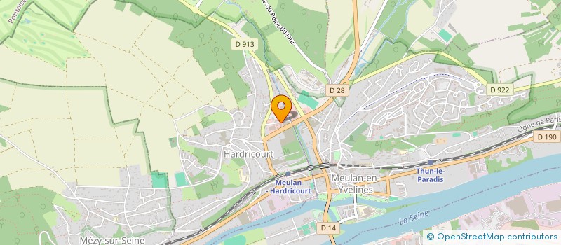 localisation de l'entreprise PL PERFORMANCES  HARDRICOURT