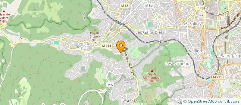 localisation de l'entreprise PL-QUALICONSEIL  ROYAT