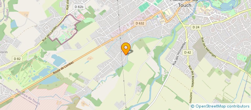 localisation de l'entreprise PL REALISATION  PLAISANCE-DU-TOUCH