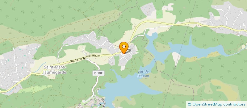 localisation de l'entreprise PL SANTE & INNOVATION  SAINT-MARC-JAUMEGARDE