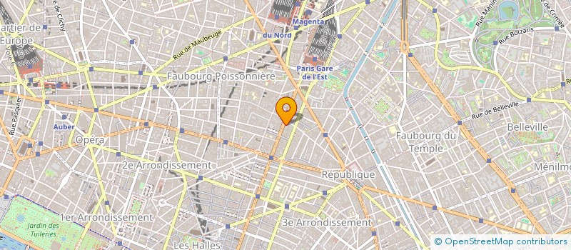 localisation de l'entreprise PL SOLDES à PARIS