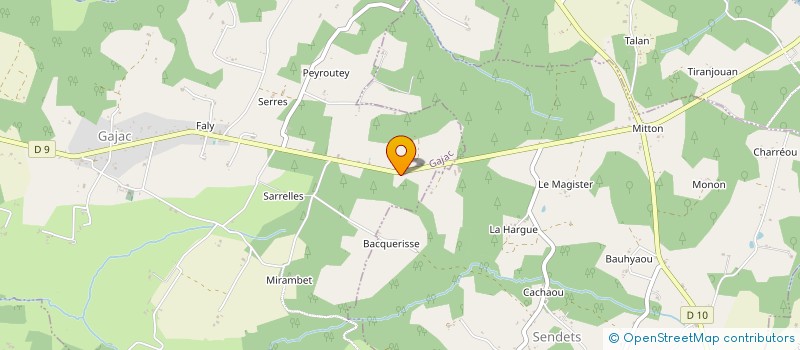 localisation de l'entreprise PL SOLUTION MACONNERIE CARRELAGE  LE NIZAN