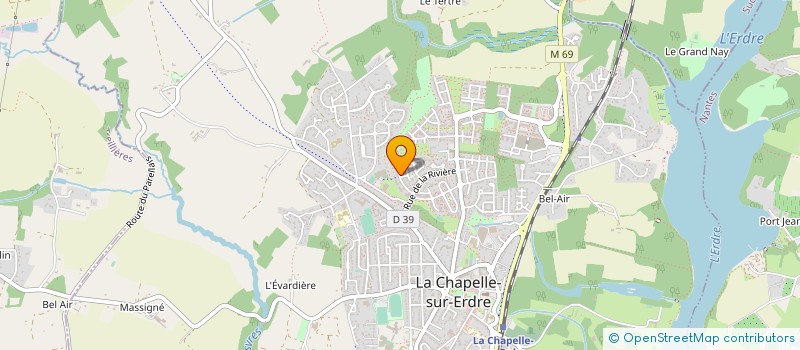 localisation de l'entreprise PL SOLUTIONS à LA CHAPELLE-SUR-ERDRE