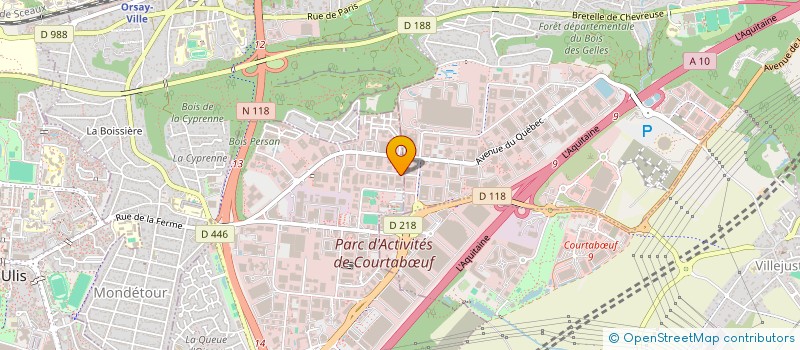 localisation de l'entreprise PL SYSTEMS à LES ULIS