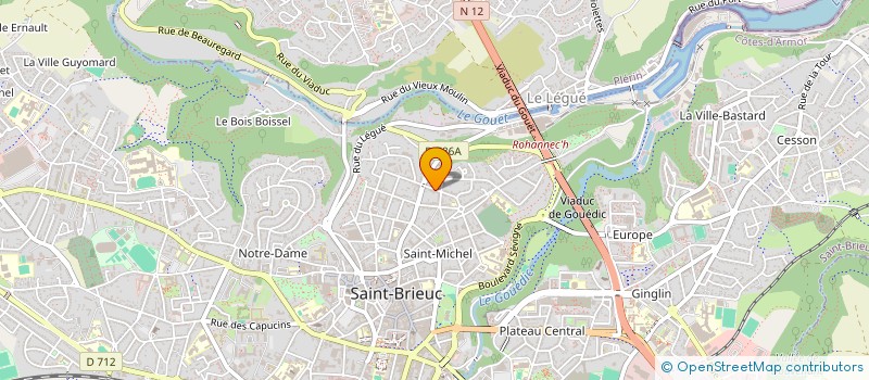 localisation de l'entreprise PL1PL1 à SAINT-BRIEUC