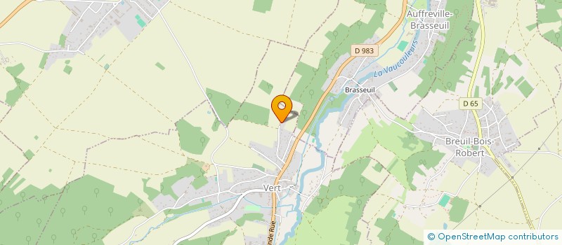 localisation de l'entreprise PL2A  VERT