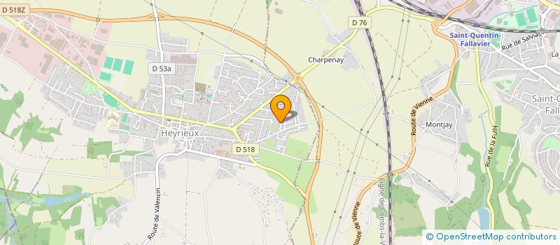 localisation de l'entreprise PL2C-HORIZON  HEYRIEUX