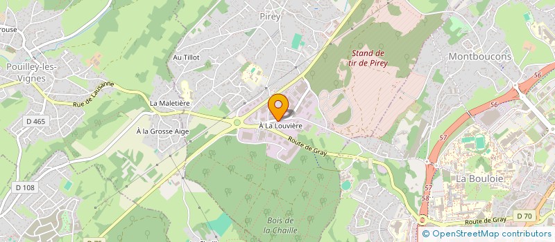 localisation de l'entreprise PL2C INVEST  PIREY