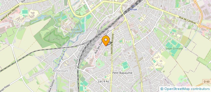 localisation de l'entreprise PL2J  HENIN-BEAUMONT