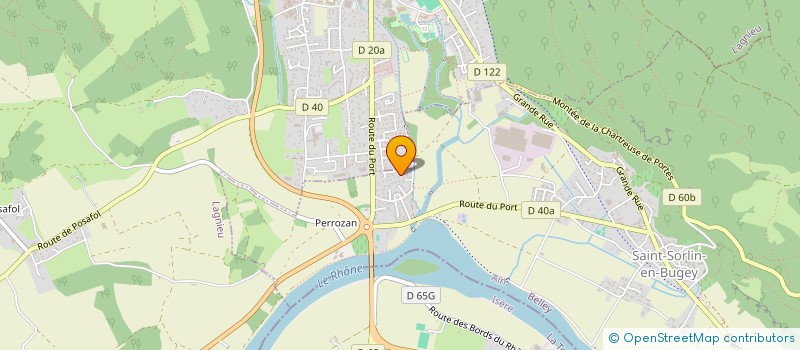 localisation de l'entreprise PL2M  SAINT-SORLIN-EN-BUGEY