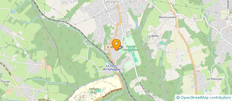 localisation de l'entreprise PL2T CONSEILS  LA TOUR-DE-SALVAGNY