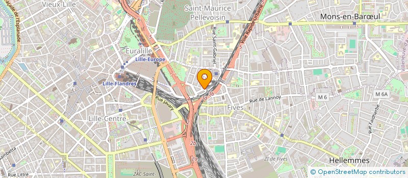localisation de l'entreprise PL3D  LILLE