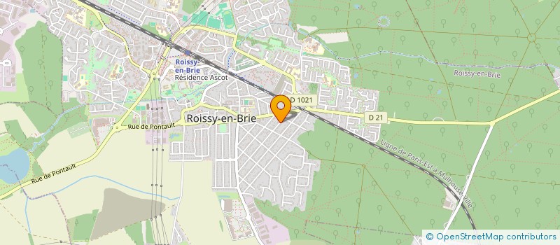 localisation de l'entreprise PLA à ROISSY-EN-BRIE