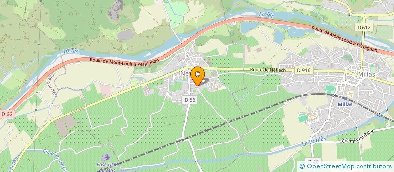 localisation de l'entreprise PLA DE NEFIACH  NEFIACH