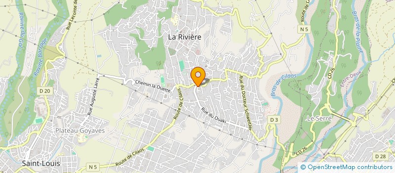 localisation de l'entreprise PLA.NAIT 2 PIZZA à SAINT-LOUIS