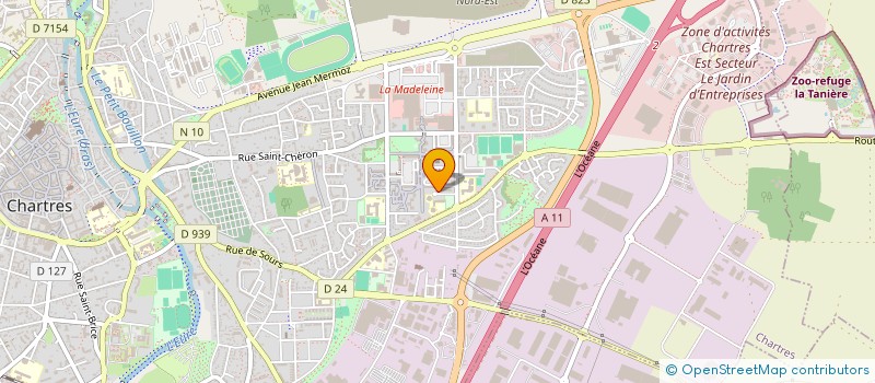 localisation de l'entreprise PLA POUR LES AUTRES à CHARTRES