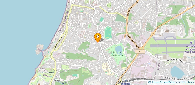 localisation de l'entreprise PLA TRANSACTIONS & CONSEILS à BIARRITZ