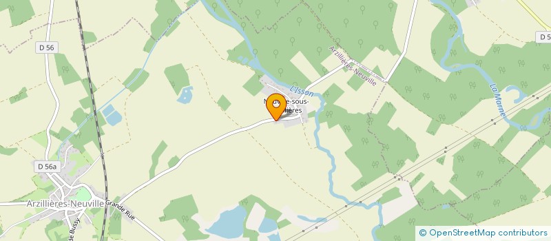 localisation de l'entreprise PLAAM  ARZILLIERES-NEUVILLE