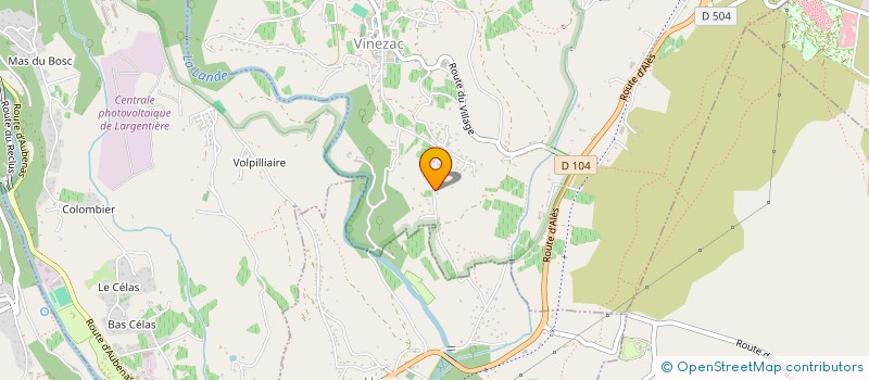 localisation de l'entreprise PLAC  VALLON-PONT-D'ARC