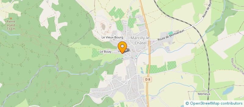 localisation de l'entreprise PLAC  MARCILLY-LE-CHATEL