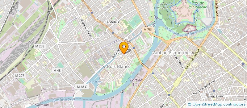 localisation de l'entreprise PLAC-BATIMENT à LILLE