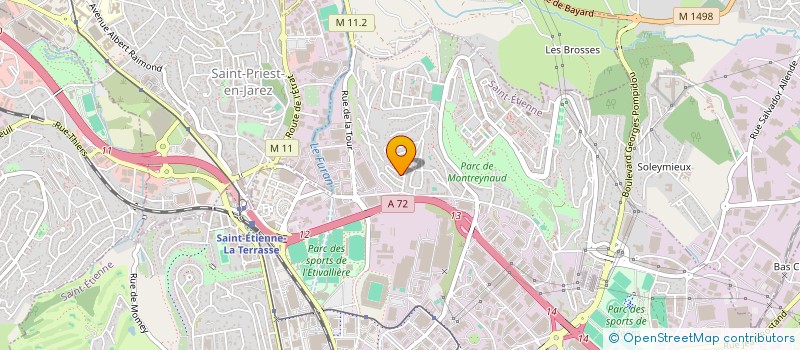 localisation de l'entreprise PLAC & CO CONCEPT  SAINT-ETIENNE